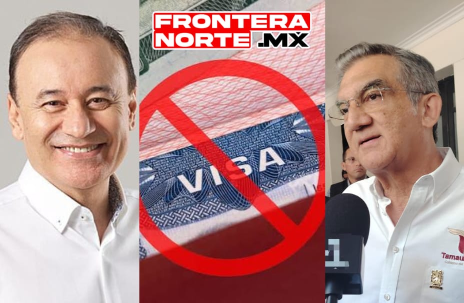 FALSO que ESTADOS UNIDOS haya retirado las VISAS a AMÉRICO VILLARREAL y ALFONSO DURAZO.
