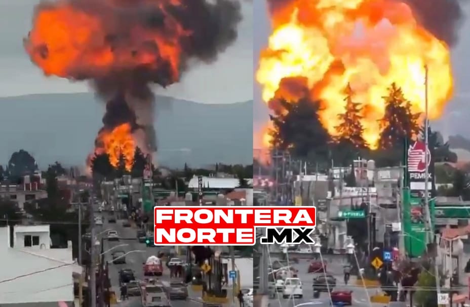 Explosión de CUATRO cisternas de gas en PUEBLA obliga a .evacuar a más de 2 mil personas