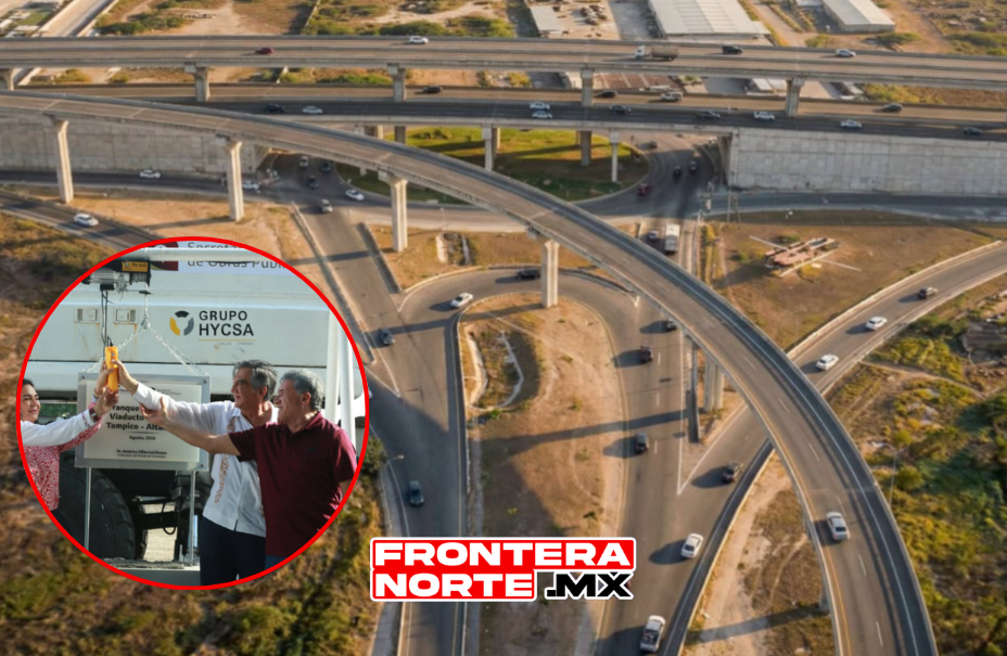 Inicia construcción del viaducto elevado Tampico-Altamira.