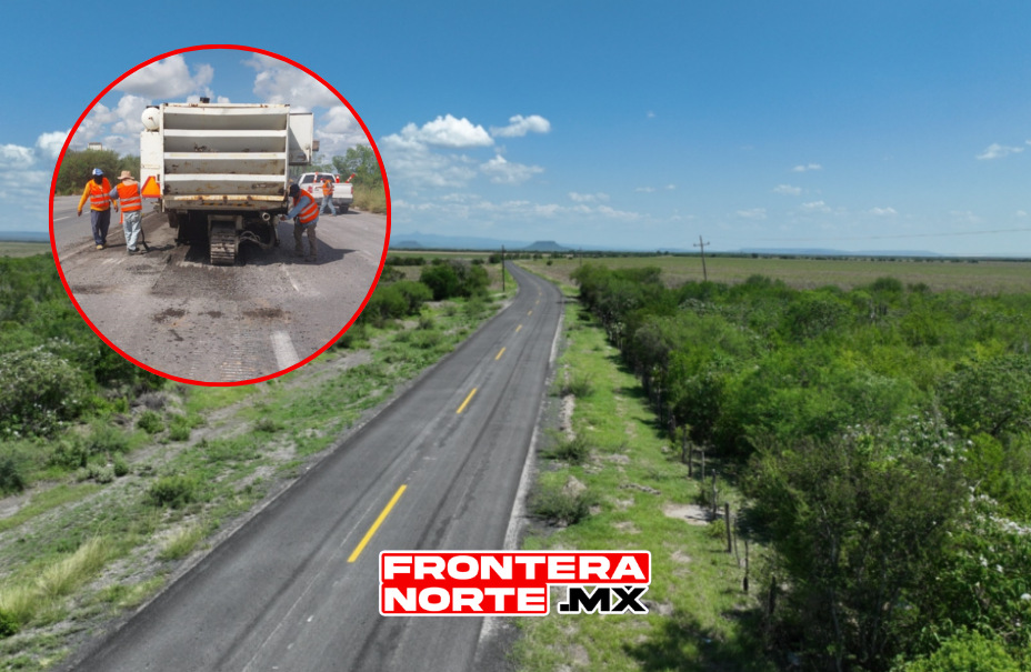 Tamaulipas destina casi 800 millones de pesos a la conservación de carreteras estatales.
